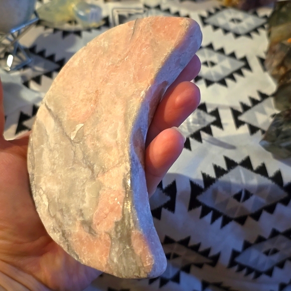 Pink Opal moon 🌙🩷 - Picture 3 of 4